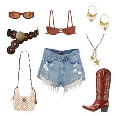 Coachella, Lollapolooza? Get inspired for your festival look. We styled a boho western look using the "Dripping in Diamond Shorts" from Blue Revival. Diamond Shorts, Festival Outfit Inspiration, Western Festival, Coachella Valley Music And Arts Festival, Western Look, Festival Looks, Western Jewelry, Boho Chic Fashion, Festival Outfit