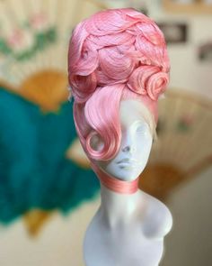 High Fashion Hair, Drag Wigs, Drag Make-up, Unique Hair Accessories, Hair Reference, Artistic Hair, Crazy Hair, Wig Styles, How To Draw Hair