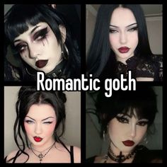 #goth #romantic #makeup #romanticgoth #inspo #eyes #eyeshadow How To Goth Makeup, 80s Romantic Goth, Emo Hoco Makeup, Goth Hoco Makeup, Goth Makeup Traditional, Vintage Goth Makeup, Types Of Goth Makeup, Dark Fall Makeup, Subtle Vampire Makeup