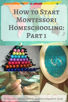 how to start montessoi homeschooling part 1 with pictures and instructions