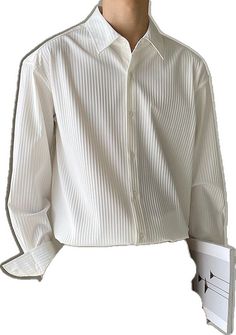 Casual White Long Sleeve Dress Shirt, White Relaxed Fit Collared Dress Shirt, Casual White Dress Shirt With Casual Collar, White Slim Fit Shirt With Casual Collar, White Casual Business Tops, White Slim Fit Collared Shirt, White Long Sleeve Business Top, White Casual Business Tops With Collar, White Business Tops With Casual Collar