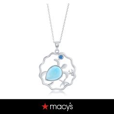 in stock Cz Necklace, Store Signs, Pick Up, In Store, Buy Online, Sterling Silver, Free Shipping, Silver, Blue