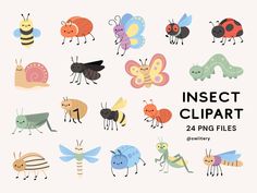 the insect clipart collection is available for free