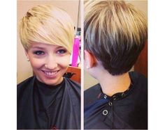 Pixie Bob Hairstyles, Wedge Hairstyles, Boring Hair, Latest Short Hairstyles, Hair Appointment, Front Hair Styles, Short Hair Tutorial, Short Blonde, Short Hair Haircuts