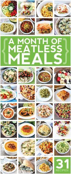 the month of meatless meals