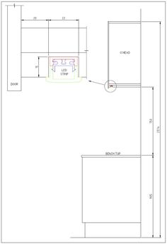 the floor plan for a bathroom with two sinks