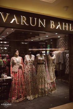 Saree Showroom, Anarkali Suits Bridal, Varun Bahl, Indian Closet, Pakistani Style, Dresses Online Shopping, Saree Blouse Designs Latest, Floral Gown, Indian Couture