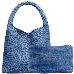 PRICES MAY VARY. 【 Fashion Washed Denim Material】 - The handbag is made of customized washed denim, and the fabric itself is woven with coarse twill fabric. Natural dyes (not washable, can only be dry cleaned) have a natural and decadent color tone. The retro style of the 1980s. This woven bag features an admirable appearance by interweaving two or more strands of leather into a fixed pattern. Exquisite weaving details run through the entire framework; Inside is a makeup bag of the same color sc Rectangular Denim Hobo Bag For Daily Use, Trendy Denim Blue Hobo Tote Bag, Denim Rectangular Hobo Bag, Denim Blue Tote Hobo Bag For Daily Use, Everyday Denim Rectangular Hobo Bag, Denim Rectangular Hobo Bag For Everyday Use, Casual Woven Hobo Bag With Top Handle, Casual Woven Top Handle Hobo Bag, Denim Shoulder Bag With Detachable Handle For Daily Use