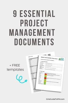 the 9 essential project management documents