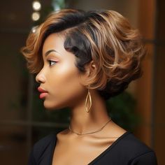 Be the muse of modern fashion with our cutting-edge bob hair weaves. Designed for trendsetters and fashion enthusiasts, these weaves bring contemporary flair to a classic cut. Elevate your style game with a bob that's on point and on trend. #bobhair #weavehair #shorthair #bobhairweave Women Short Hairstyles, Hairstyles Trending, Black Women Short Hairstyles, Weave Hair, Short Hair Pixie Cuts, Hair Masks, Hair Weaves