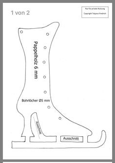 an image of a shoe with measurements for it