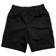 Member's Mark Boy's Soft Knit Elastic Waistband Jogger Shorts With Pockets Has A Functional Drawstring. Stretch Bottoms With Built-in Shorts For School, Solid Cotton Biker Shorts With Elastic Waistband, School Bottoms With Built-in Stretch Shorts, Casual Elastic School Bottoms, Casual Elastic Bottoms For School, School Stretch Shorts, Black Casual Biker Shorts For Streetwear, Casual Black Biker Shorts For Streetwear, Black Stretch Cotton Biker Shorts