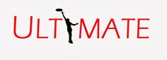 the word ultimate is written in red and black with a silhouette of a person holding a basketball