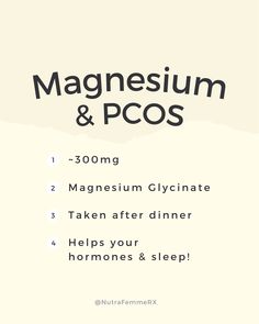 How To Balance Hormones, Balancing Hormones, Magnesium Glycinate, Balance Hormones