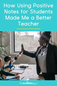 a woman teaching students how to use the teacher's hand with text overlay