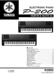 yamaha p900 service manual