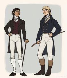 an image of two men in period clothes