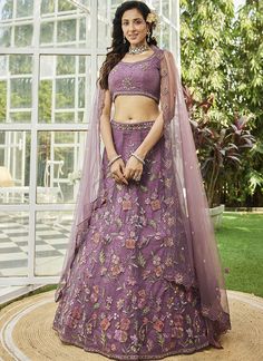 #bridallehenga #lehengacholi #stoneworklehenga #weddingwear #onlineshopping 
#sareelove #sarees #sareelovers #silksarees
#silk #ethnicwear #handloom #sareesofinstagram #fashion #sareeblouse 
#sareefashion #kanchipuram #traditional #indianwear #usa #us #uk #nz #nyc #pintrest #pintrest Purple Net Lehenga, Lehenga Stitching, Bollywood Sarees Online, Indian Wedding Sarees, Lehenga Dupatta