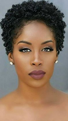 Natural Hair Haircuts, Cabello Afro Natural, Short Natural Haircuts, Short Natural Curly Hair, Tapered Natural Hair, Real Hair Wigs, Short Sassy Hair