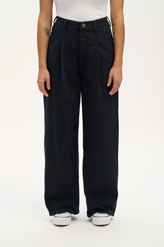 Cole Super Wide Leg Jeans: ORGANIC DENIM - Black 90's Skater, 90s Trousers, Masc Outfit, Lucy Yak, Skater Vibes, Wide Leg Denim Jeans, Lucy And Yak, Dungarees Shorts, Mum Fashion