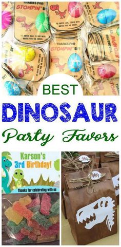 the best dinosaur party favors for kids