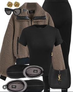 Cozy Winter Outfits 2024, Cozy Fall Outfits 2024, Fall Fits Aesthetic 2024, Cozy Fall Outfits Aesthetic 2024, Earthy Black Woman Aesthetic Winter, Winter Fashion Outfits Casual, Cute Lazy Day Outfits, Casual Chic Outfit, Looks Chic