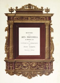 an old book with gold trimmings and ornate carvings on the cover, in front of a white background