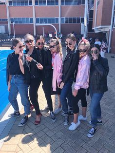 Grease Spirit Day Outfit, 50s Spirit Week Outfit, Grease Group Halloween Costumes, Grease Group Costumes, Greece Vs Grease Spirit Week, Grease Party Theme Outfit, Dress As Your Favorite Celebrity Spirit Week, Grease Halloween Costumes Group, Greece Movie Outfits