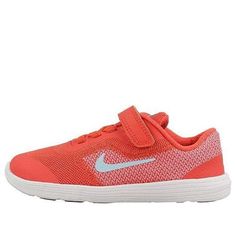 (TD) Nike Revolution 3 'Pink Orange White' 819418-802 (SNKR/Casual/Low Top) Nike Revolution 3, Stylish Sneakers, Orange White, Pink Orange, Low Top, Perfect Pair, Pink And Orange, Your Perfect, Nike