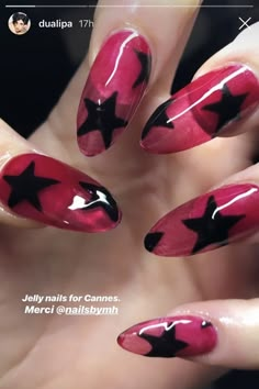 Celebrity Nails Trends, Celebrity Nails, Really Cute Nails, Soft Nails, Jelly Nails