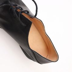 Made Of 100% Horse Leather, 30mm Low Block Heel, Gentle Woman Style. We use water-washing process for the shoes, After natural drying, wrinkles will be left. Color: Black/WhiteMaterial: Horse LeatherLining: Horse LeatherInsole: Horse LeatherSole: RubberHeels: 3 cm/1.18"Fit: Medium to Wide, Runs Normal.Origin: Made in China Production Time: About 5-7 days (Any exceptional case will email you, Please pay attention to your email left) Shipping Time: Free Shipping To most locations, delivery time is approximately 5-15 days; We have paid FedEx Option, to most locations, delivery time is approximately 2-8 days. Four Seasons Shoes Great To Spice Up Any Outfit, From Casual Jeans To Fancy Dress.The More You Wear Them, The More Comfortable They Will Become! Item No.Dwarves2588 Notes: Measurement dat Classic Black Low Heel Lace-up Shoes, Black Oxfords With Low Heel For Business, Black Low Heel Oxfords For Business, Classic Black Lace-up Shoes With Low Heel, Classic Black Lace-up Low Heel Shoes, Black Pointed Toe Lace-up Shoes With Removable Insole, Leather Lace-up Shoes With Low Heel For Business, Black Oxfords With Leather Sole And Low Heel, Business Lace-up Shoes With Leather Sole And Low Heel