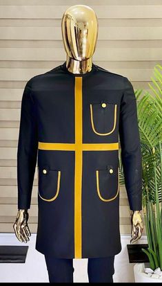 This elegant african suit for men is uniquely designed to make you stand out among others in all occasions. Our items are made with great quality fabrics;  Great sewing techniques and our prices are moderate. We have it in different colors so you can decide the color you prefer, just message us. We also recommend that you provide your measurements in the following manner to ensure a perfect fit. Around neck Shoulder to waist Across shoulder Arm/sleeve length Chest dimension Waist Thigh Hip Waist African Kids Clothes, Senator Styles, Costume Africain, African Suit