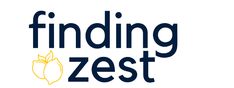 the logo for finding zest