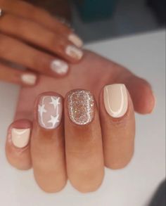 Teen Nails, Short Gel Nails, Simple Gel Nails, Simple Acrylic Nails, Cute Gel Nails, Wallpapers Images, Short Acrylic Nails Designs, Dipped Nails, Fire Nails