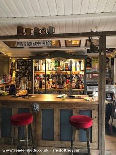 Pub Kitchen Design, Pub Interior Ideas, Shed Pub, Home Pub Ideas, Diy Bars, Backyard Pub, Garden Bar Shed, Home Bar Plans, Pub Ideas