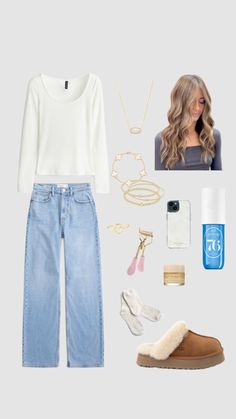 #winter #winterfit #outfitinspo #beauty #fyp #jeans #sdj76 #soldejaneiro #uggs #uggseason ❄️🫶🏼 Winter Fit, Outfit Inspo, Beauty