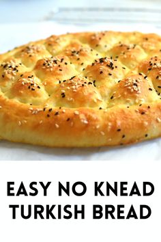 an easy no knead turkish bread recipe