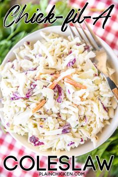 this coleslaw salad is loaded with shredded carrots, red cabbage and celery