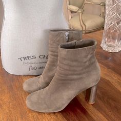 Classic Low Cut Boots Very Comfy, Great With Jeans For Everyday. Low Cut Boots, Celine Paris, Celine Shoes, Suede Boots, Low Cut, Bootie Boots, Ankle Boots, Women Shoes, Paris