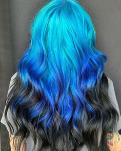 @/madmakbeauty on insta Arctic Fox Blue, Arctic Fox, Colorful Hair, Color Inspo, Hair Inspo Color, Hair Colour, Purple Hair, Ombre Hair