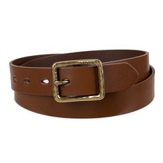 This Women's Levi's Leather Jean Belt is the perfect way to tie any casual look together. BELT FEATURES 7 oblong holes for an adjustable fit Rectangular buckle Gold tone finish 1 3/16-in. strapFABRIC & CARE Genuine leather Wipe clean Imported Size: 1X. Color: Dark Beige. Gender: female. Age Group: adult. Casual Leather Belt, Leather Jeans, Jean Belts, Brown Belt, Dark Beige, Levis Women, Embossed Logo, Belt Size, Belts For Women