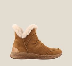 Women's Future Mid Shoes | Taos Official Online Store + FREE SHIPPING Comfortable Shearling Boots For Winter, High-top Suede Winter Booties, Winter High-top Suede Booties, Taos Shoes, Mid Shoes, New Trainers, Honeycomb Design, Dark Taupe, Taos