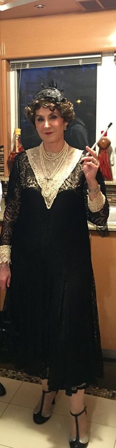 This is one of those dresses that can make you remember what is beautiful about life.  You, feeling comfortable in your skin and in your dress.    Early 1920's Boardwalk Empire lace and rhinestone drop waist, layered dress. It's a slip-on dress with no hooks, no zippers, no buttons.  Lace Cape in the back.  Sheer black lace material, rhinestones upon collar, unique piece. Exceptionally flattering and elegant. Condition:  Near Mint Professionally Restored Strong material Totally Wearable No Tears 1940s Evening Dresses, Victorian Wedding Dress, Tulle Cocktail Dress, Lace Cape, Gatsby Dress, Boardwalk Empire, Victorian Wedding, Layered Dress, Dreamy Dress