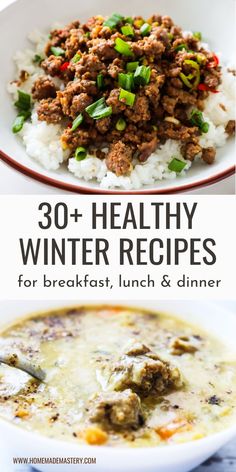 the best winter meals for breakfast, lunch and dinner