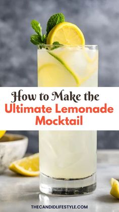 Ultimate Lemonade Mocktail Kid Mocktails Non Alcoholic, Fun Mocktail Recipe, Mocktail Recipe Easy, Lemonade Mocktail Recipe, Fun Mocktail, Mocktails Non Alcoholic, Best Mocktails, Summer Mocktails, Easy Mocktails