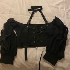 Brand New Crop Top New Crop Top, Gothic Tops, Goth Clothing, Gothic Outfits, Goth Outfits, Cute Tops, Crop Top, Style Inspiration, Womens Tops