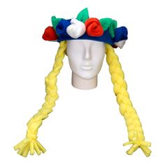 This USA Roses & Braids Headband will definitely make you stand out at your next Party, Hora Loca, Wedding, Corporate Event, Birthday, Quinceanera, or Halloween Party! It can be used as a wedding hats, top hats, photo booth props, or a party favor. Fun Adjustable Costume Hats And Headpieces For Themed Events, Fun Adjustable Costume Hats For Themed Events, Adjustable Themed Costume Accessories For Birthday, Whimsical Adjustable Costume Accessories, Adjustable Novelty Headpieces For Carnival, Novelty Adjustable Headpiece For Carnival, Fun Adjustable Carnival Headpiece, Fun Adjustable Costume Accessories, Adjustable Mini Hat For Mardi Gras Costume Party