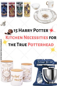 harry potter kitchen necessities for the true potterhead