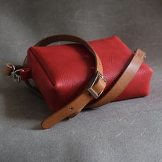 The Barbette Bag Leather PDF Pattern, Cross-body Bag Pattern, Leather Bag Pattern, Crossbody Bag Template, Bag to Sew, Leather Pattern Pdf - Etsy Turkey Red Leather Crossbody Belt Bag, Pattern Leather Bag, Cross Body Bag Pattern, Pattern Crossbody Bag, Crossbody Bag Pattern, Bag Template, Leather Bag Pattern, Handbag Patterns, Sewing Leather