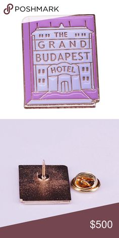 Wes Anderson Grand Budapest Hotel Gold Enamel Pin This one of a kind beautiful high quality gold enamel pin features Wes Anderson’s The Grand Budapest Hotel! The perfect gift for yourself or a cool Wes Anderson movie loving friend! Brand new and never worn  Bundle with your other likes for the best deal ❤️ Jewelry Brooches Wes Anderson Grand Budapest Hotel, Wes Anderson Grand Budapest, Wes Anderson Movie, The Grand Budapest Hotel, Wes Anderson Movies, Grand Budapest, Grand Budapest Hotel, Budapest Hotel, Wes Anderson